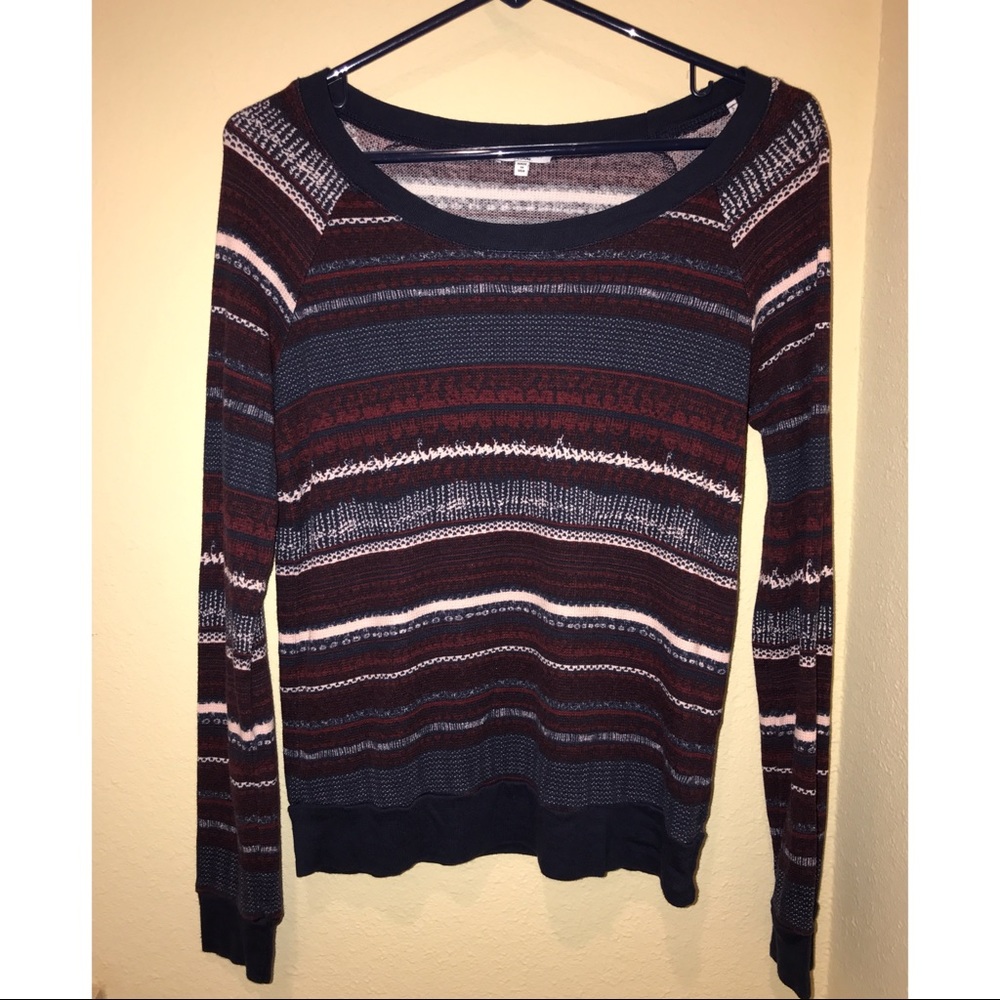 Splendid long sleeve patterned thermal - Size M